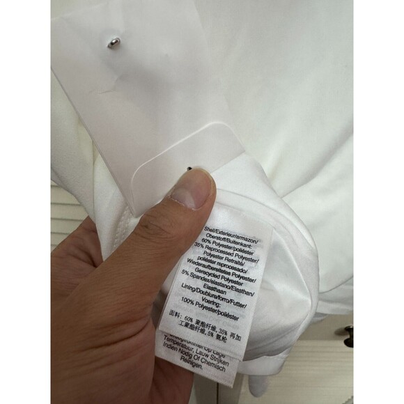 DKNY Donna Karan Master Pieces Women's Dual Drape Shell Knit Top Size L - Picture 7 of 9